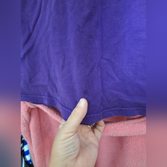 NIKE PURPLE T-SHIRT SIZE SMALL GIRLS 10/12 - Picture 2 of 3